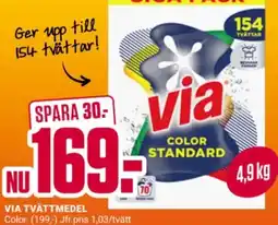 ÖoB Via tvättmedel color erbjuda