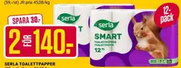 ÖoB Serla toalettpapper erbjuda