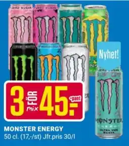 ÖoB Monster Energy erbjuda