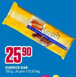 ÖoB Sunrice bar erbjuda
