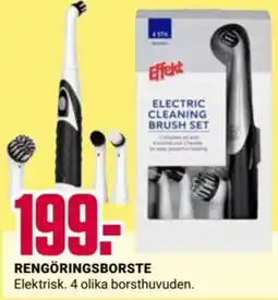 ÖoB Effekt elektrisk rengöringsborste erbjuda
