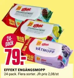 ÖoB Effekt engångsmopp erbjuda