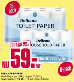ÖoB Delicate papper erbjuda