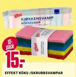ÖoB Effekt köks-/skrubbsvampar erbjuda