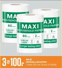 ÖoB Maxi hushållspapper erbjuda