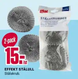 ÖoB Effekt stålull erbjuda
