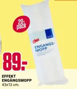 ÖoB Effekt engångsmopp erbjuda