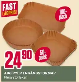 ÖoB Airfryer engångsformer erbjuda
