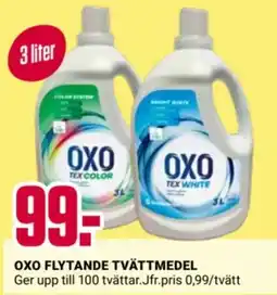ÖoB Oxo flytande tvättmedel erbjuda
