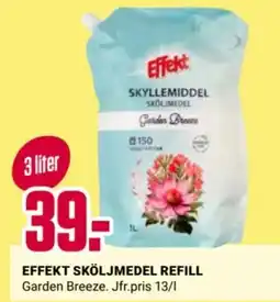 ÖoB Effekt sköljmedel refill erbjuda