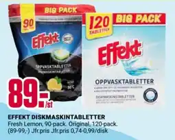ÖoB Effekt diskmaskintabletter erbjuda