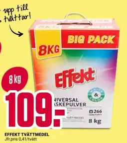 ÖoB Effekt tvättmedel erbjuda
