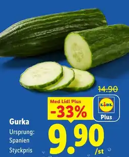Lidl Lidl Gurka erbjuda