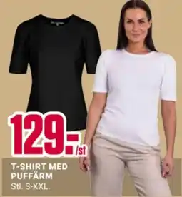 ÖoB T-shirt med puffärm erbjuda