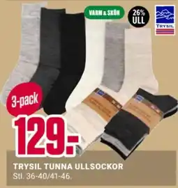ÖoB Trysil tunna ullsockor erbjuda