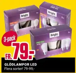 ÖoB Bright glödlampor led erbjuda
