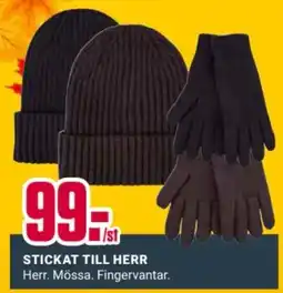 ÖoB Stickat till herr erbjuda