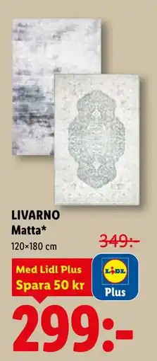 Lidl Livarono matta erbjuda