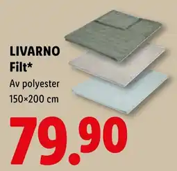 Lidl Livarno filt erbjuda