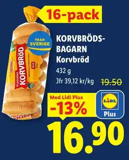 Lidl Korvbröd erbjuda