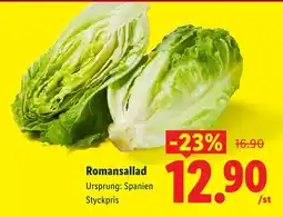 Lidl Romansallad erbjuda