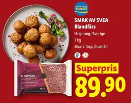 Lidl Smak av Svea blandfär erbjuda