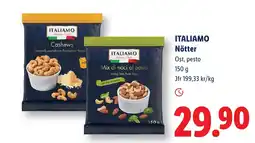 Lidl Italiamo nötter erbjuda