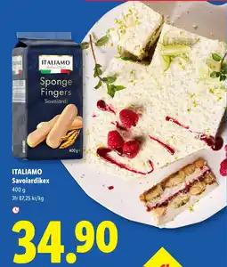Lidl Italiamo Savoiardikex erbjuda