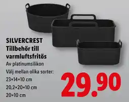 Lidl Silvercrest tillbehör till varmluftsfritös erbjuda
