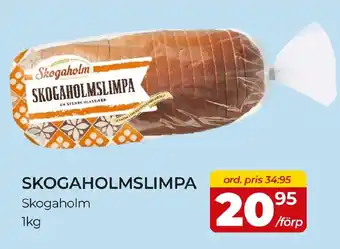 Skogaholm skogaholmslimpa