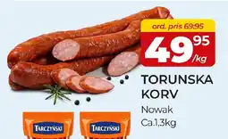 Matrix Butikerna Nowak torunska korv erbjuda