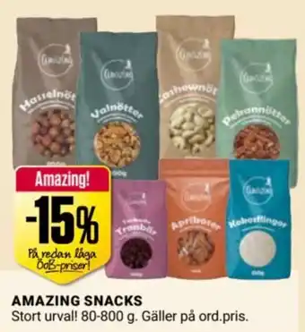 Amazing snacks