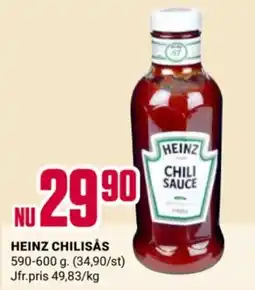 ÖoB Heinz chilisås erbjuda