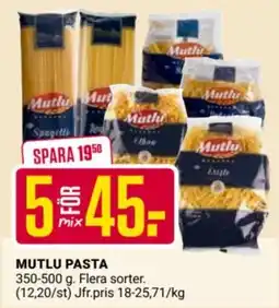ÖoB Mutlu pasta erbjuda