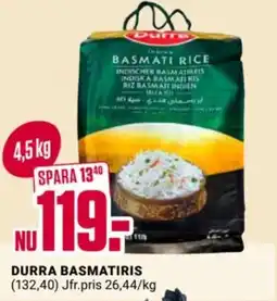 ÖoB Durra basmatiris erbjuda