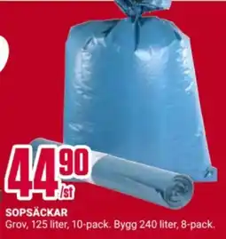 ÖoB Sopsäckar erbjuda