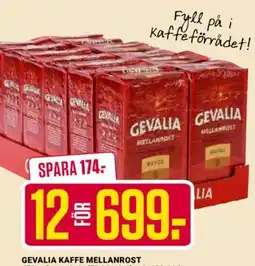ÖoB Gevalia kaffe mellanrost erbjuda
