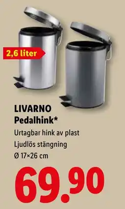 Lidl Livarno Pedalhink erbjuda