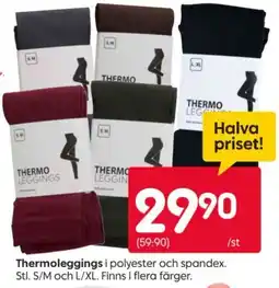 Rusta Thermoleggings erbjuda