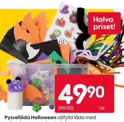 Rusta Pysellåda Halloween erbjuda