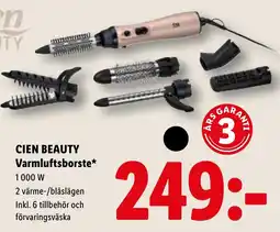 Lidl Cien beauty varmluftsborste erbjuda