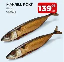 Matrix Butikerna Rafa makrill rökt erbjuda