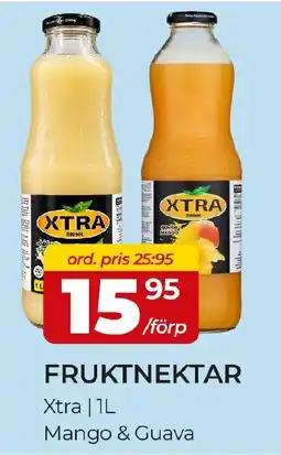 Matrix Butikerna Xtra fruktnektar erbjuda