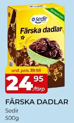Matrix Butikerna Sedir färska dadlar erbjuda