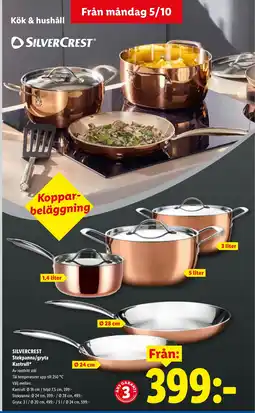 Lidl Silvercrest stekpanna/gryta erbjuda