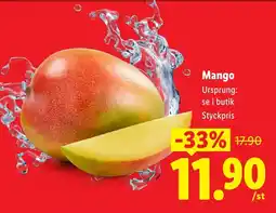 Lidl Mango erbjuda