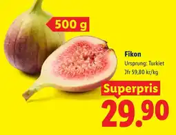 Lidl Fikon erbjuda