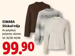 Lidl Esmara stickad tröja erbjuda