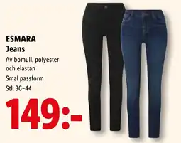 Lidl Esmara Jeans erbjuda