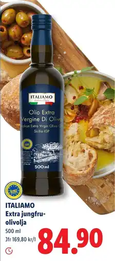 Lidl Italiamo extra jungfru-olivolja erbjuda